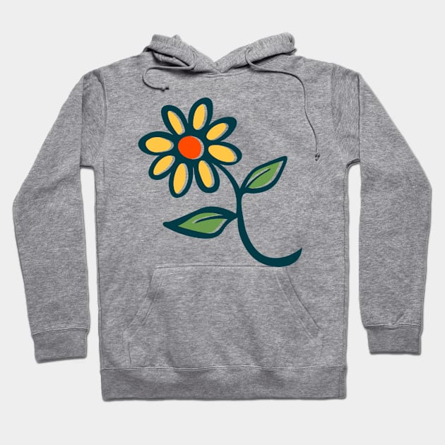 Sun flower Hoodie by chuseco3